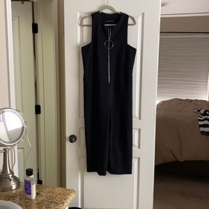 Zara jumpsuit with zipper.